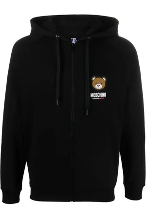 Moschino Damen, Sweatshirts & Hoodies, Schwarzk, SGröße: