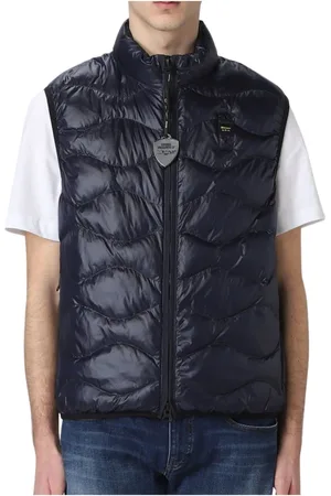 Blauer Herren, Jacken, Blau, LGröße: