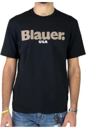 Blauer Herren, Oberteile, Schwarzk, 2XLGröße: