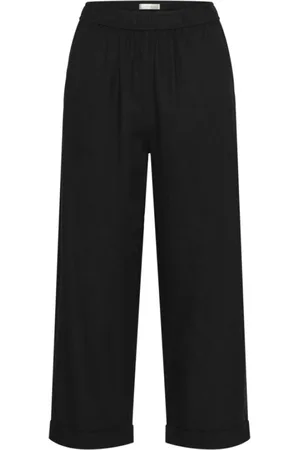 INWEAR Damen, Hosen, Schwarzk, SGröße: