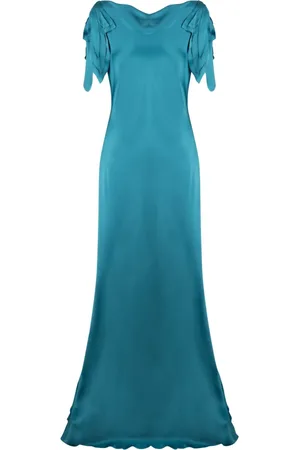 Alberta Ferretti Damen, Kleider, Blau, SGröße: