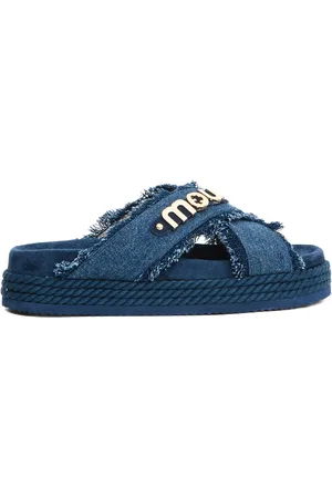 Mou Damen, Schuhe, Blau, 35 EUGröße: