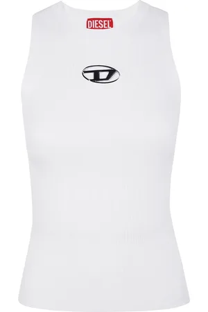Diesel Damen, Oberteile, Weiß, MGröße: