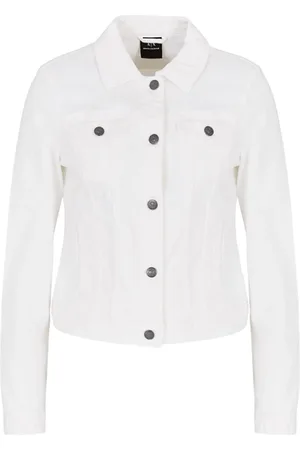 Armani Exchange Damen, Jacken, Weiß, MGröße: