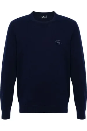 Etro Herren, Sweatshirts & Hoodies, Blau, LGröße: