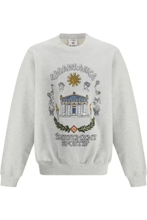 Casablanca Herren, Sweatshirts & Hoodies, Grau, MGröße: