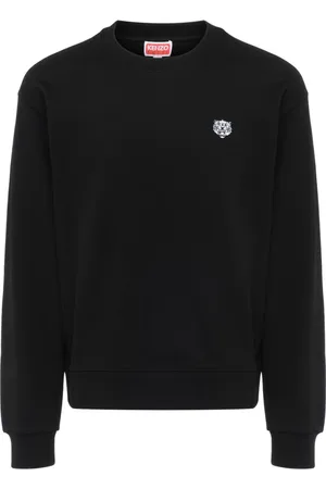 Kenzo Herren, Sweatshirts & Hoodies, Schwarzk, LGröße: