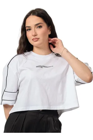 Karl Lagerfeld Damen, Oberteile, Weiß, MGröße: