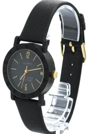 Bvlgari Herren, Pre-Owned, Schwarzk, ONE SIZEGröße: