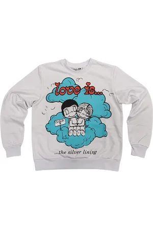 GAËLLE Damen, Sweatshirts & Hoodies, Weiß, MGröße: