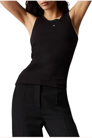 Calvin Klein Damen, Oberteile, Schwarzk, XSGröße: