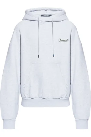 Jacquemus Herren, Sweatshirts & Hoodies, Grau, SGröße: