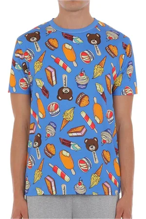 Moschino Herren, Oberteile, Blau, MGröße: