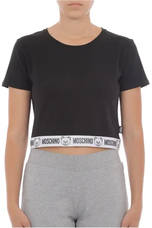 Moschino Damen, Oberteile, Schwarzk, LGröße:
