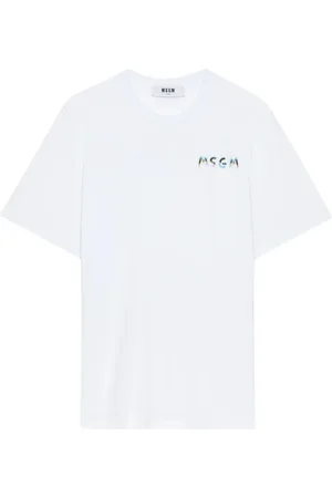 Msgm Herren, Oberteile, Weiß, MGröße: