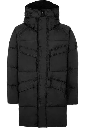 Stone Island Herren, Mäntel, Schwarzk, MGröße:
