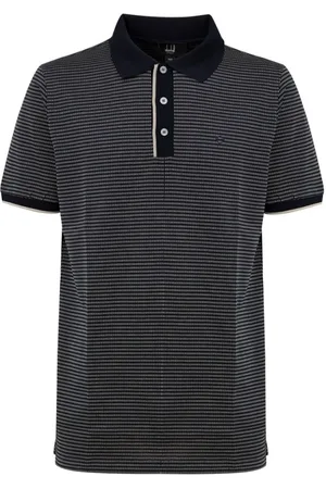 Dunhill Herren, Oberteile, Schwarzk, MGröße:
