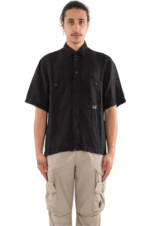 C.P. Company Herren, Shirts, Schwarzk, MGröße: