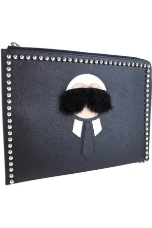 Fendi Damen, Pre-Owned, Schwarzk, ONE SIZEGröße: