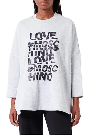 Moschino Damen, Sweatshirts & Hoodies, Grau, SGröße: