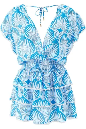 Melissa Odabash Damen, Kleider, Blau, MGröße:
