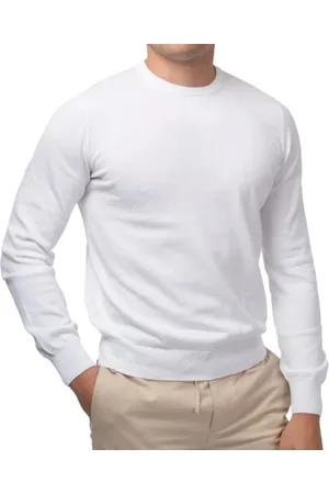 Gran Sasso Herren, Sweatshirts & Hoodies, Weiß, MGröße: