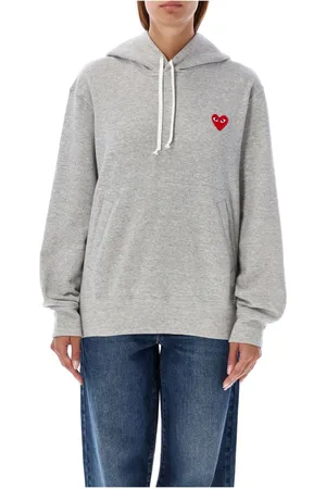 Comme des Garçons Damen, Sweatshirts & Hoodies, Grau, SGröße: