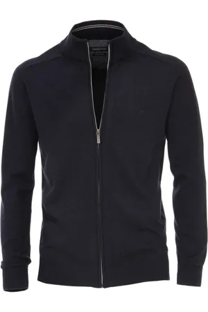 Casa Moda Herren, Strickwaren, Schwarzk, 3XLGröße: