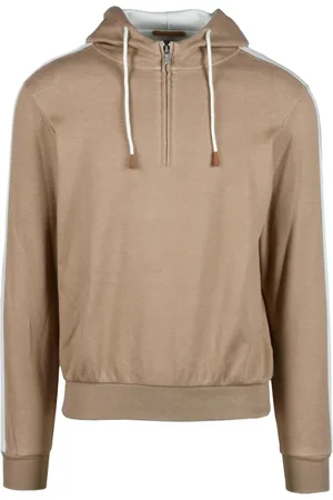 ELEVENTY Herren, Sweatshirts & Hoodies, Braun, SGröße: