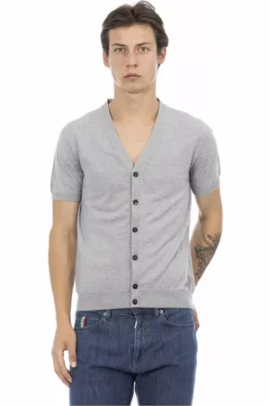 BALDININI Herren, Strickwaren, Grau, XLGröße: