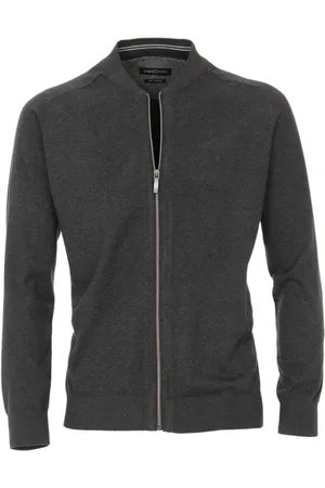 Casa Moda Herren, Strickwaren, Grau, LGröße: