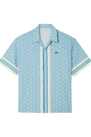 Lacoste Herren, Shirts, Blau, 2XLGröße:
