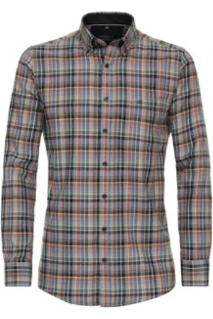Venti Herren, Shirts, Braun, MGröße: