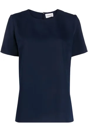 P.A.R.O.S.H. Damen, Oberteile, Blau, SGröße: