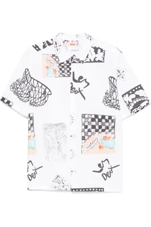 Les Deux Herren, Shirts, Weiß, SGröße: