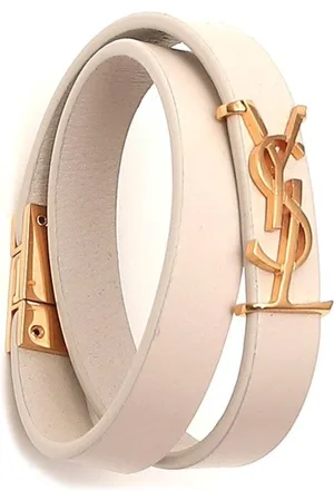 Saint Laurent Damen, Accessories, Weiß, MGröße: