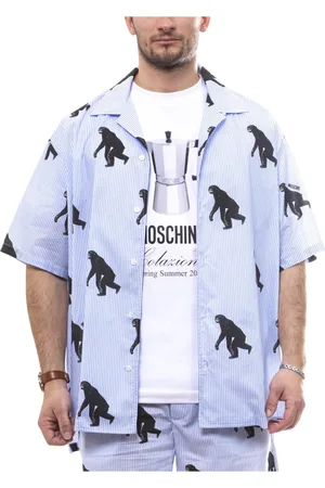 Moschino Herren, Shirts, Blau, MGröße: