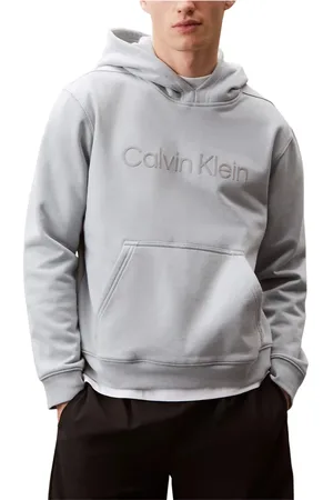 Calvin Klein Herren, Sweatshirts & Hoodies, Blau, SGröße: