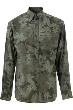 Tom Ford Herren, Shirts, Grün, MGröße: