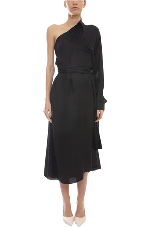 Moschino Damen, Kleider, Schwarzk, SGröße: