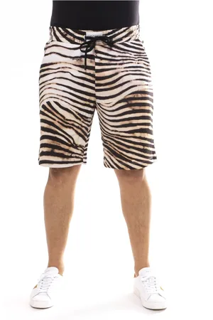Roberto Cavalli Herren, Shorts, Mehrfarbig, LGröße: