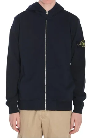 Stone Island Herren, Sweatshirts & Hoodies, Schwarzk, 2XLGröße:
