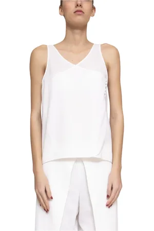 Emporio Armani Damen, Oberteile, Weiß, MGröße: