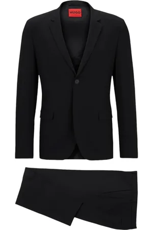 HUGO BOSS Herren, Anzüge, Schwarzk, XLGröße: