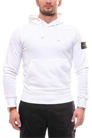 Stone Island Herren, Sweatshirts & Hoodies, Weiß, MGröße: