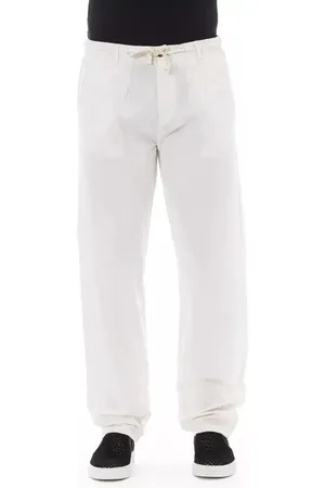 BALDININI Herren, Hosen, Weiß, MGröße: