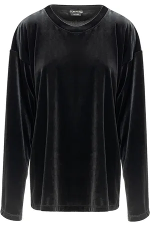 Tom Ford Damen, Oberteile, Schwarzk, SGröße: