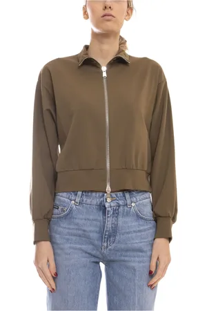 Dondup Damen, Sweatshirts & Hoodies, Grün, SGröße: