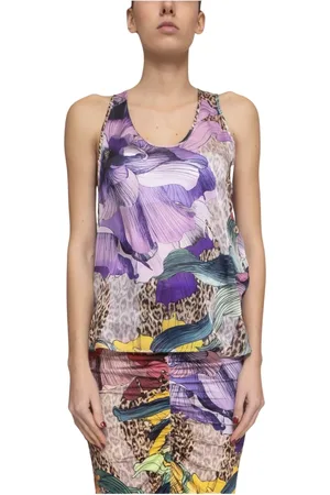 Roberto Cavalli Damen, Oberteile, Mehrfarbig, LGröße: