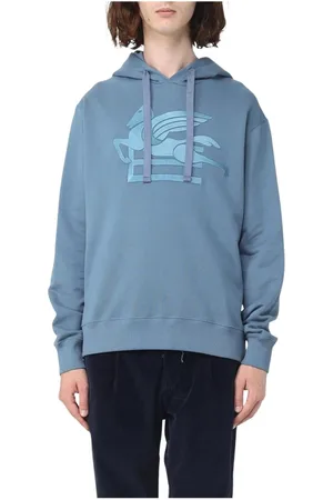 Etro Herren, Sweatshirts & Hoodies, Blau, SGröße: